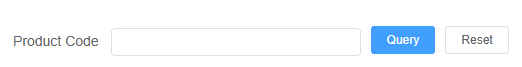 Product Query List Screenshot