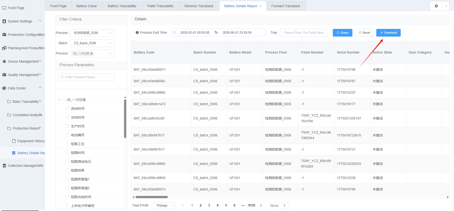 Export Data